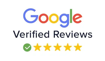 Google verified reviews badge